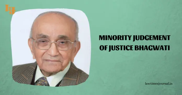 Justice P.N. Bhagwati Justice P.N. Bhagwati