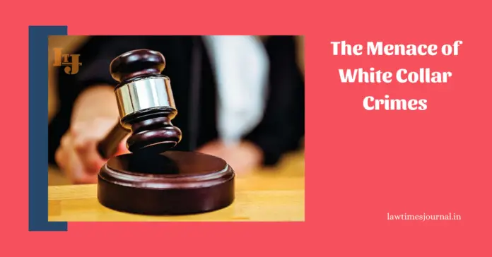 White collar crimes White collar crimes